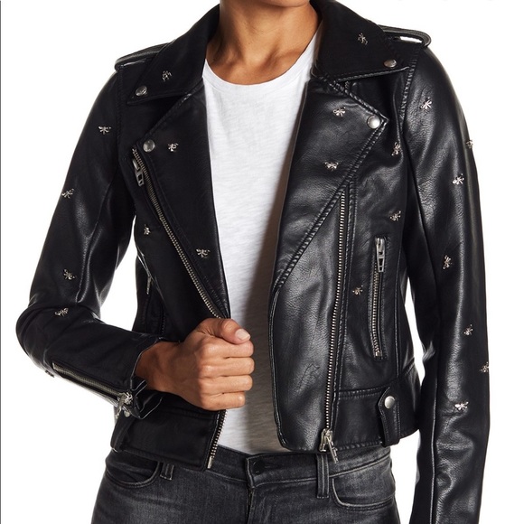 BlankNYC Dragonfly Stud Moto Jacket​ - Picture 5 of 9